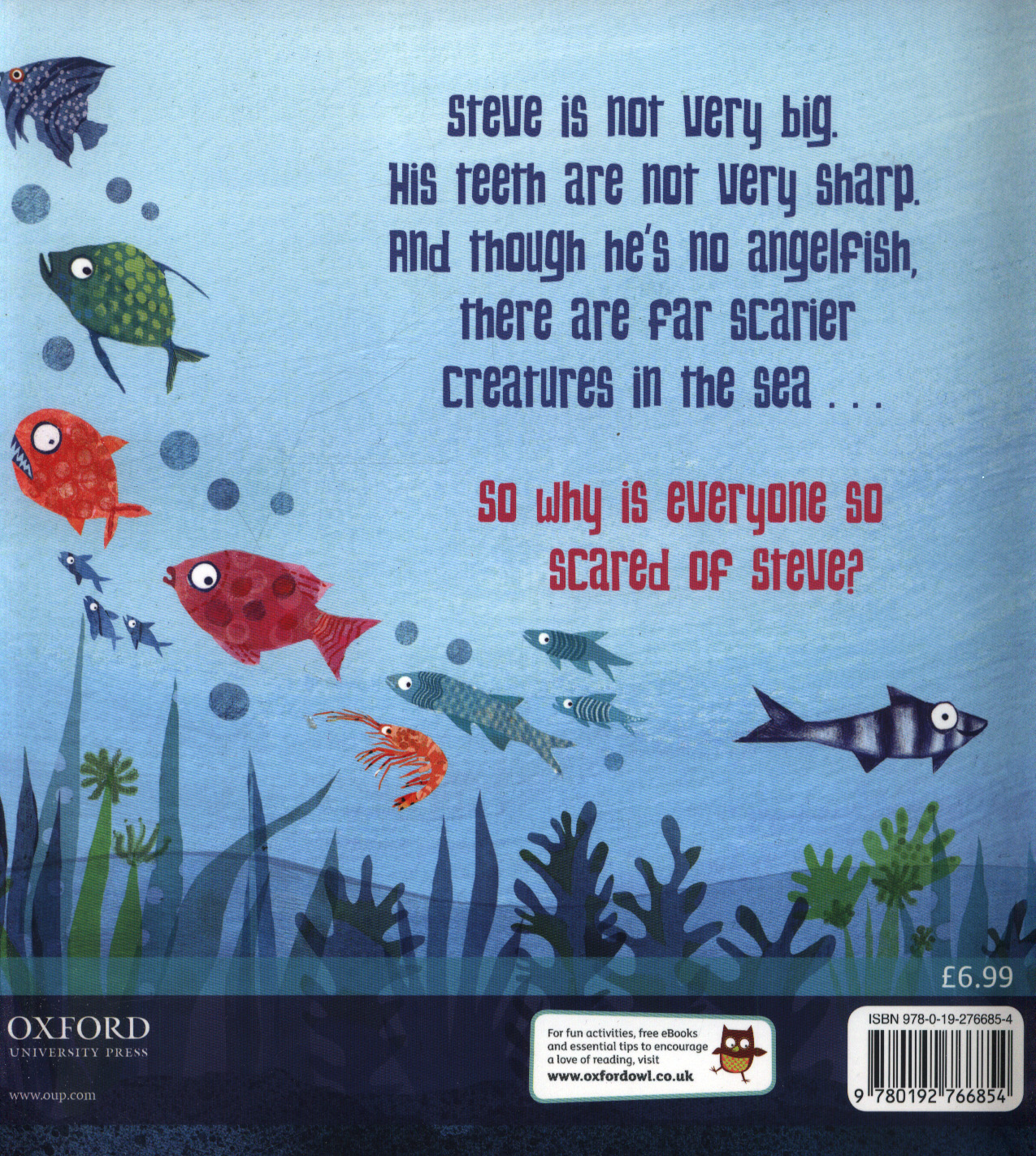 Steve, terror of the seas by Brewis, Megan (9780192766854) | BrownsBfS