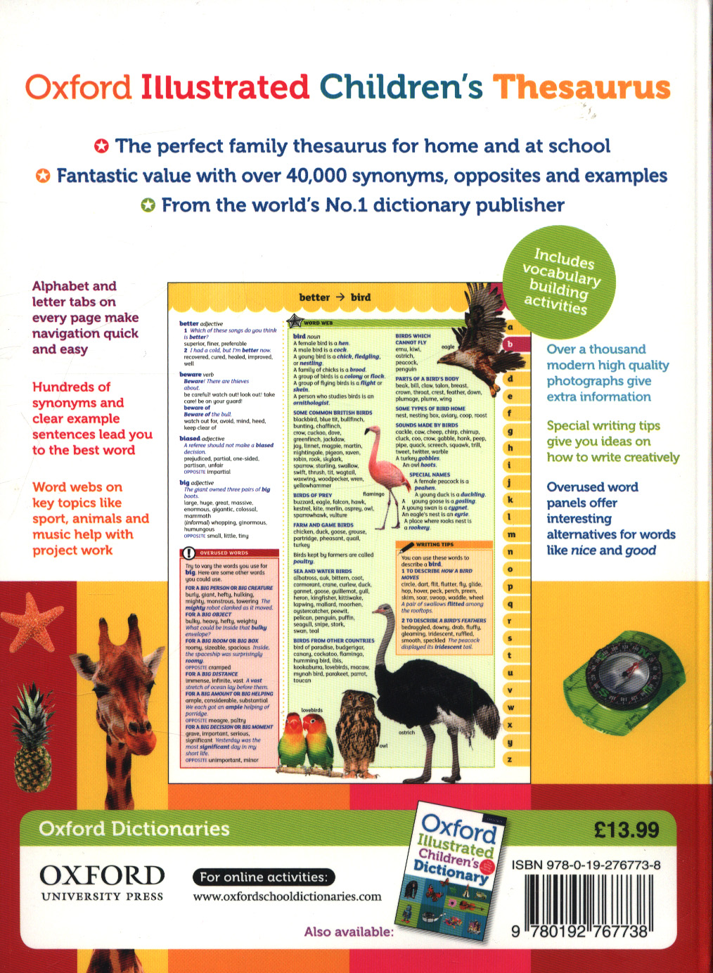 Oxford illustrated children's thesaurus by Dictionaries, Oxford