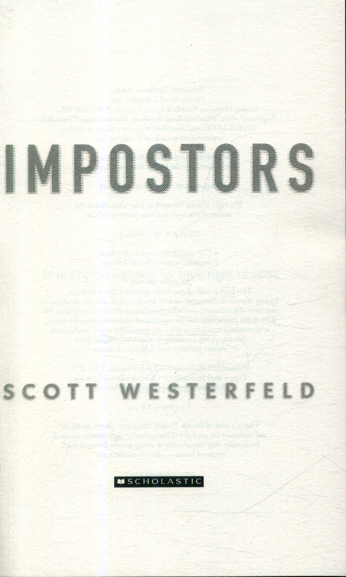 imposters westerfeld imposters westerfeld
