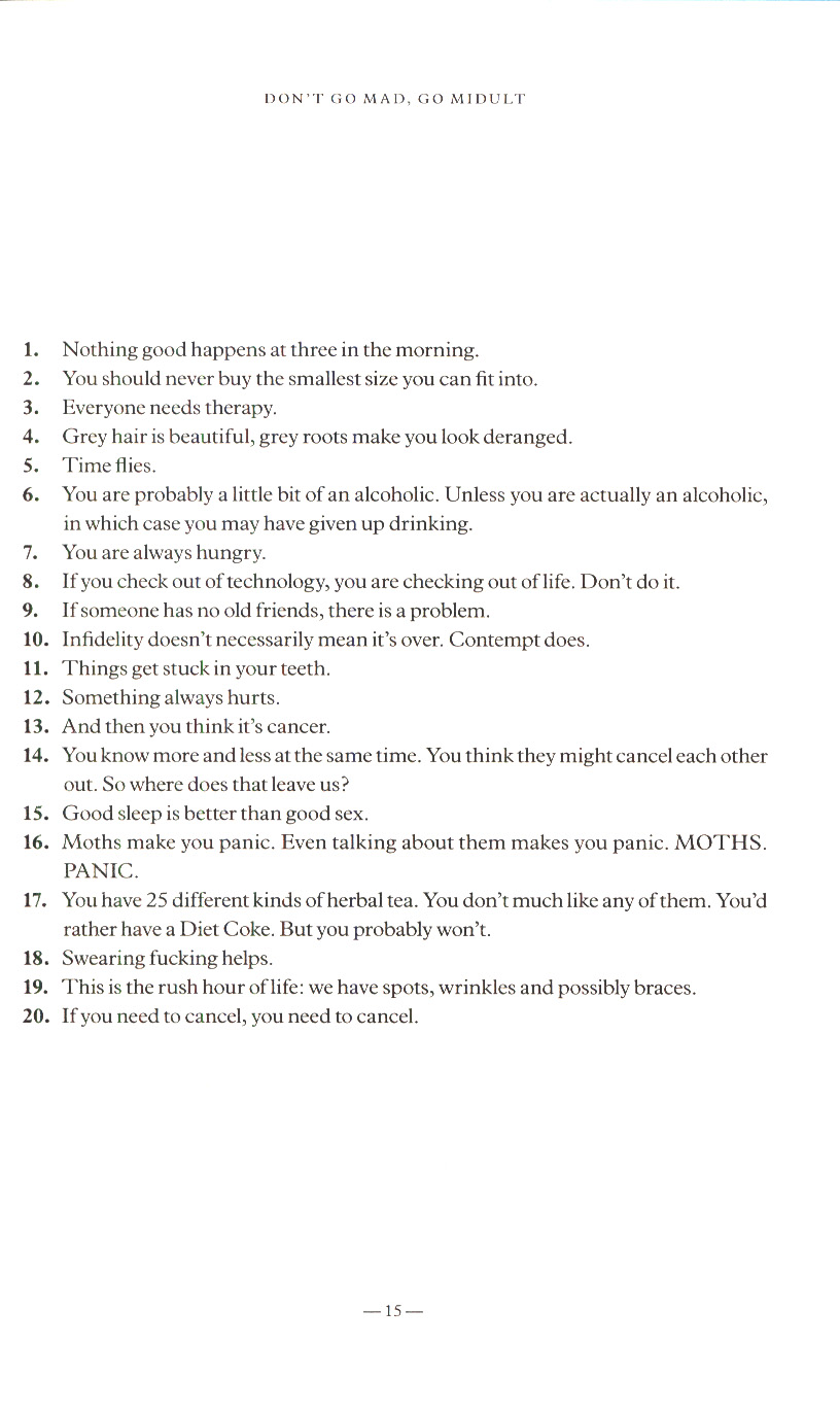 I'm absolutely fine! : a manual for imperfect women