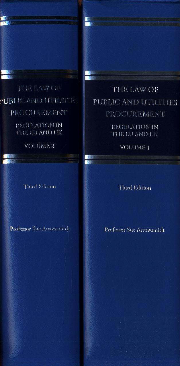 The law of public and utilities procurement regulation in the EU and