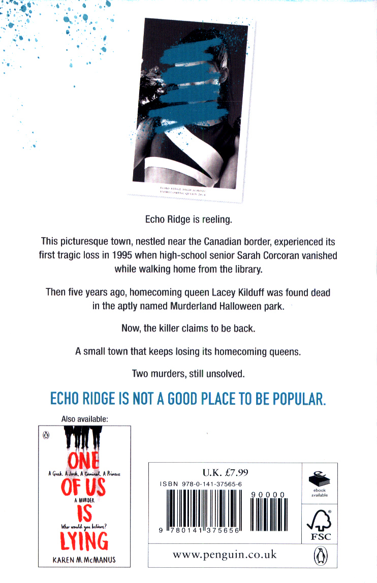 Two can keep a secret by McManus, Karen (9780141375656) BrownsBfS