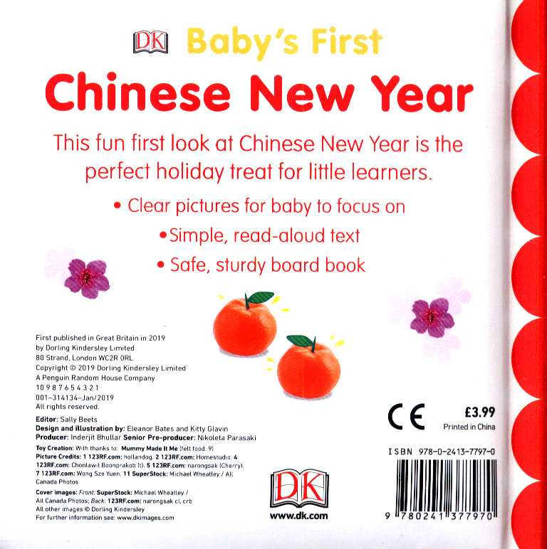 Baby's first Chinese New Year by DK (9780241377970) | BrownsBfS