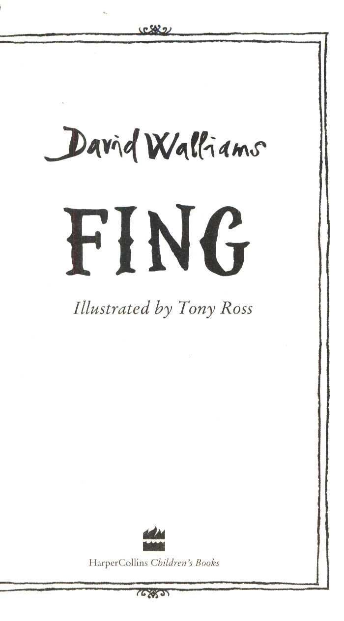 Fing By Walliams David 9780008342579 Brownsbfs