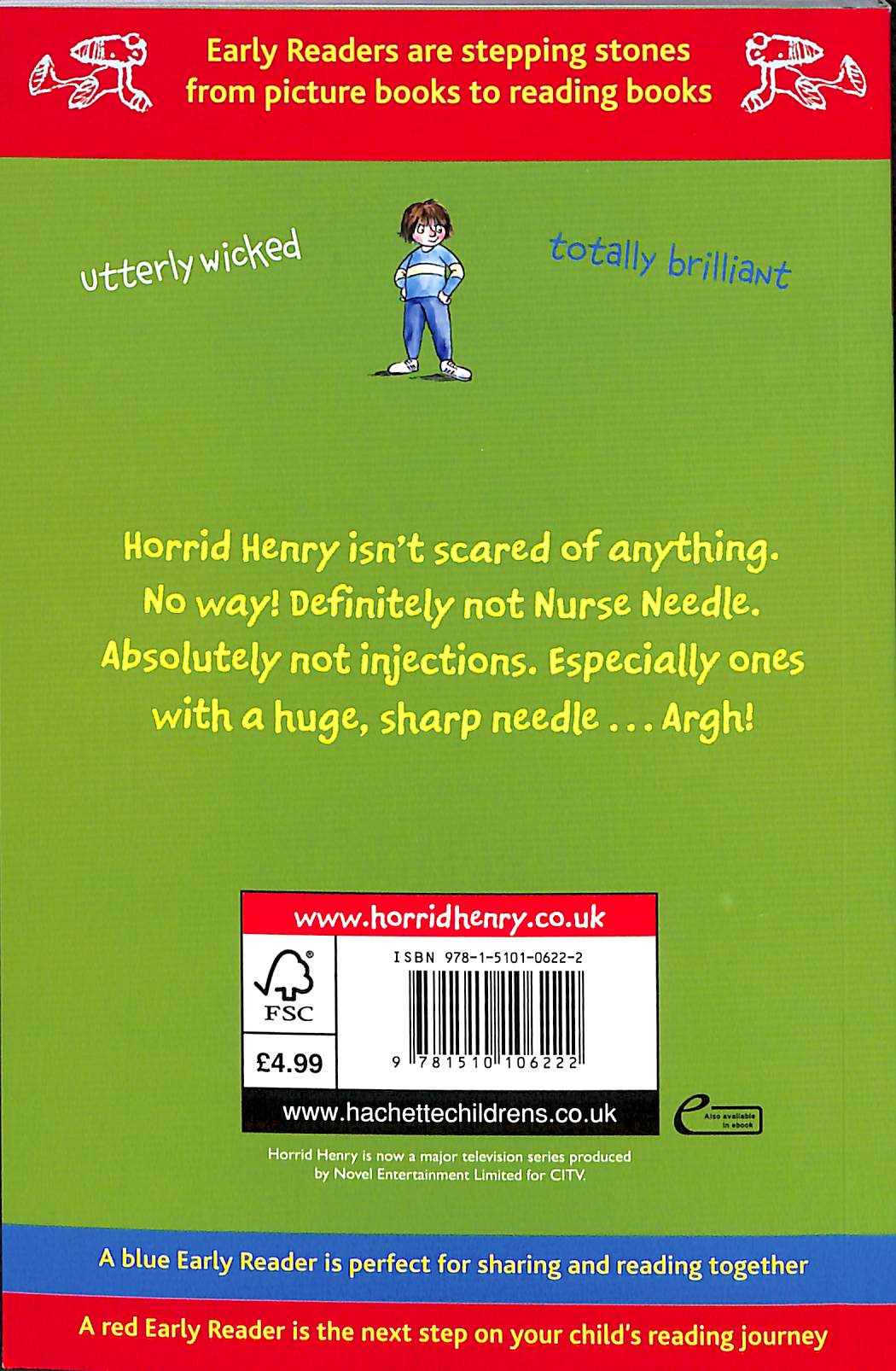Horrid Henry's injection by Simon, Francesca (9781510106222) BrownsBfS