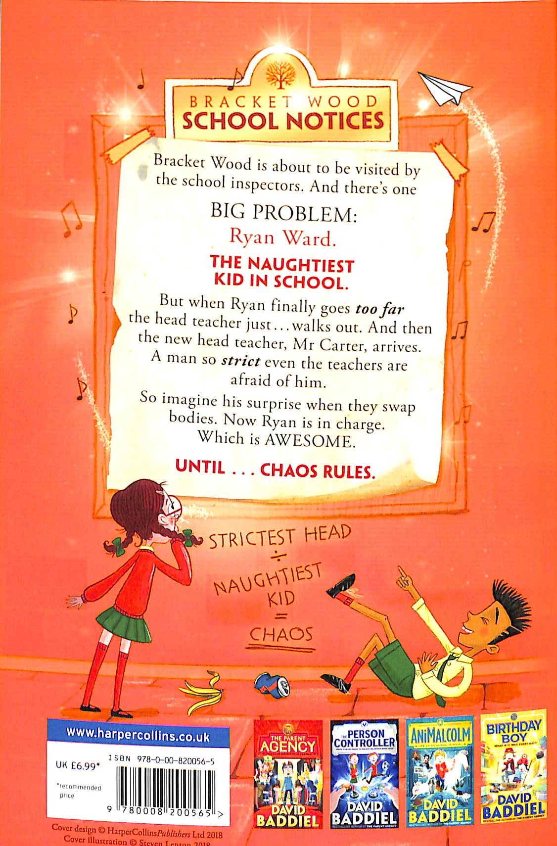 Head Kid by Baddiel, David (9780008200565) BrownsBfS