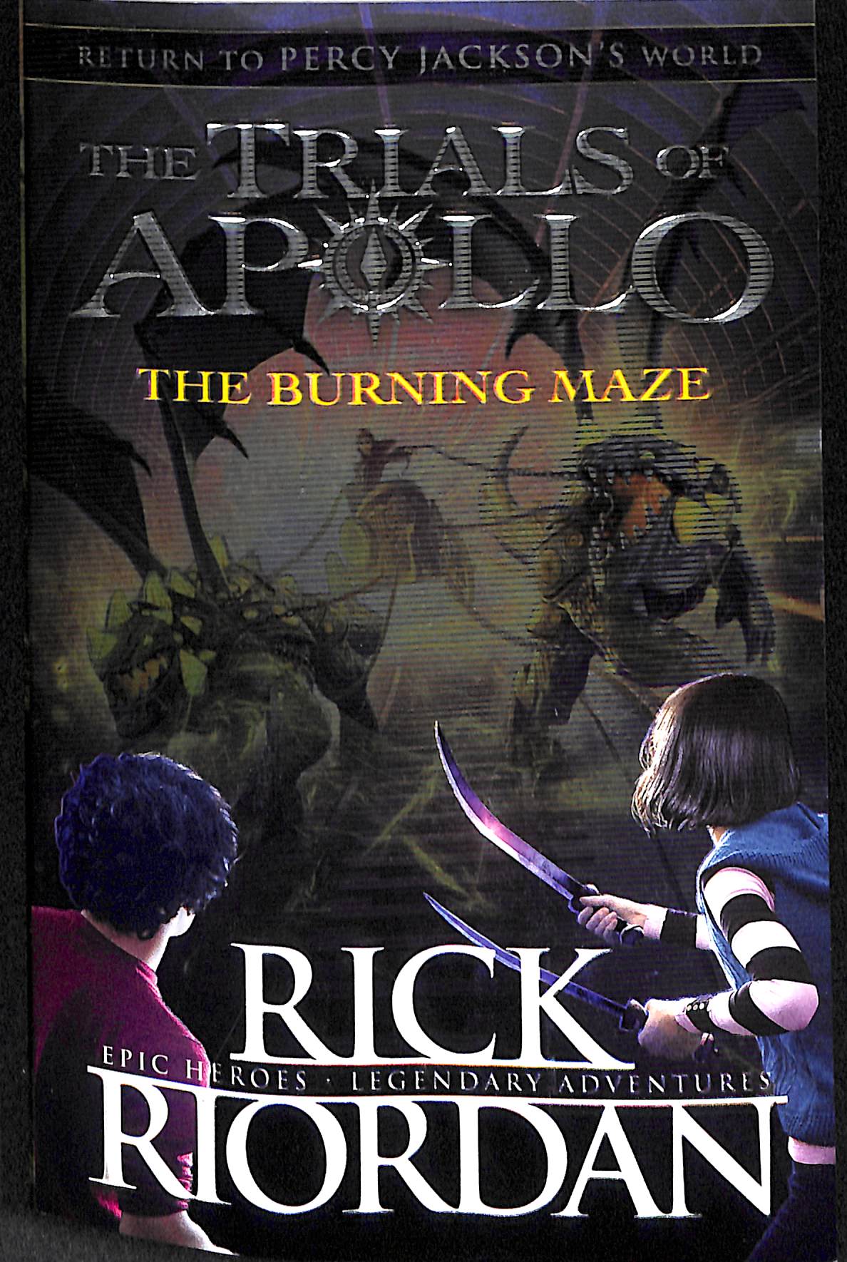 The burning maze by Riordan, Rick (9780141364018) BrownsBfS
