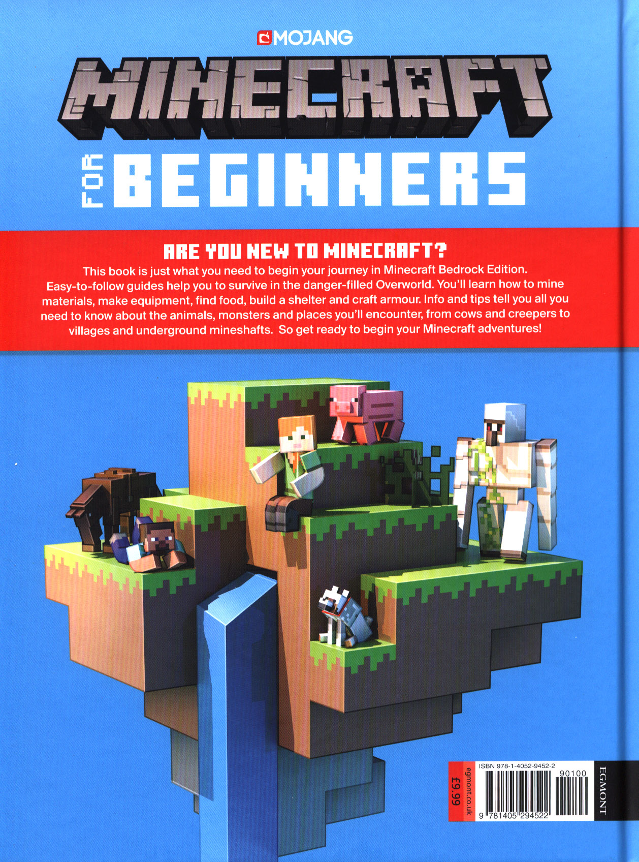 Minecraft for beginners by AB, Mojang (9781405294522) BrownsBfS