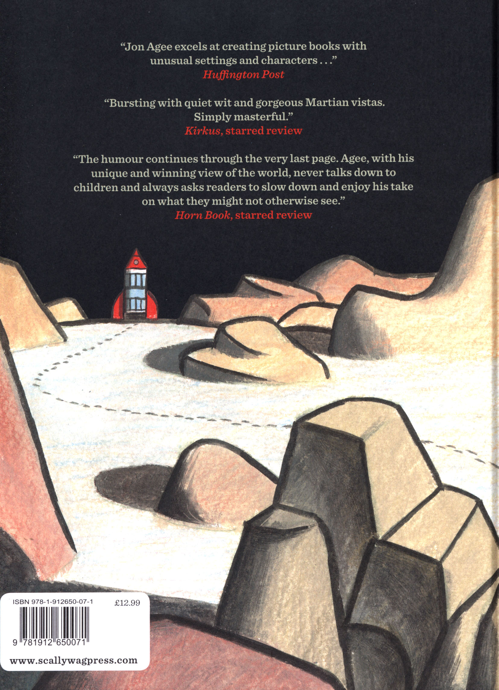 photo Life On Mars Book Jon Agee agee jon 9781912650071 brownsbfs