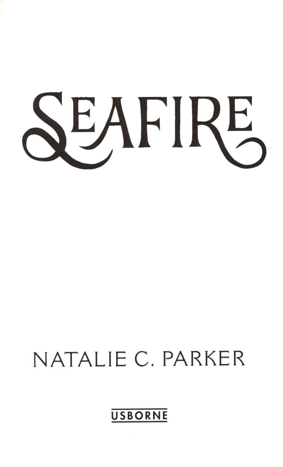 seafire by natalie c parker
