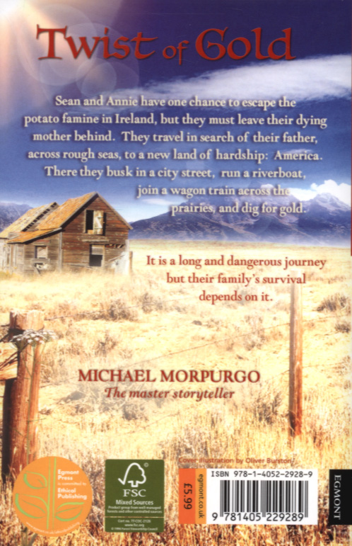 Michael morpurgo twist of gold essay 07 image