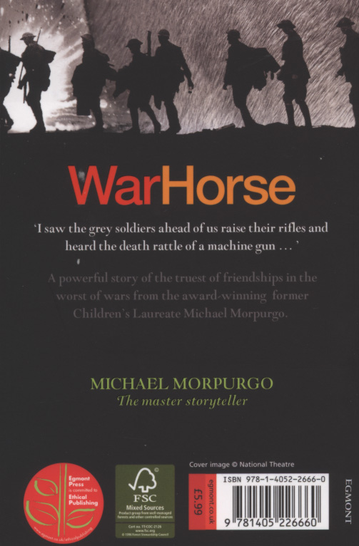 novel study war horse