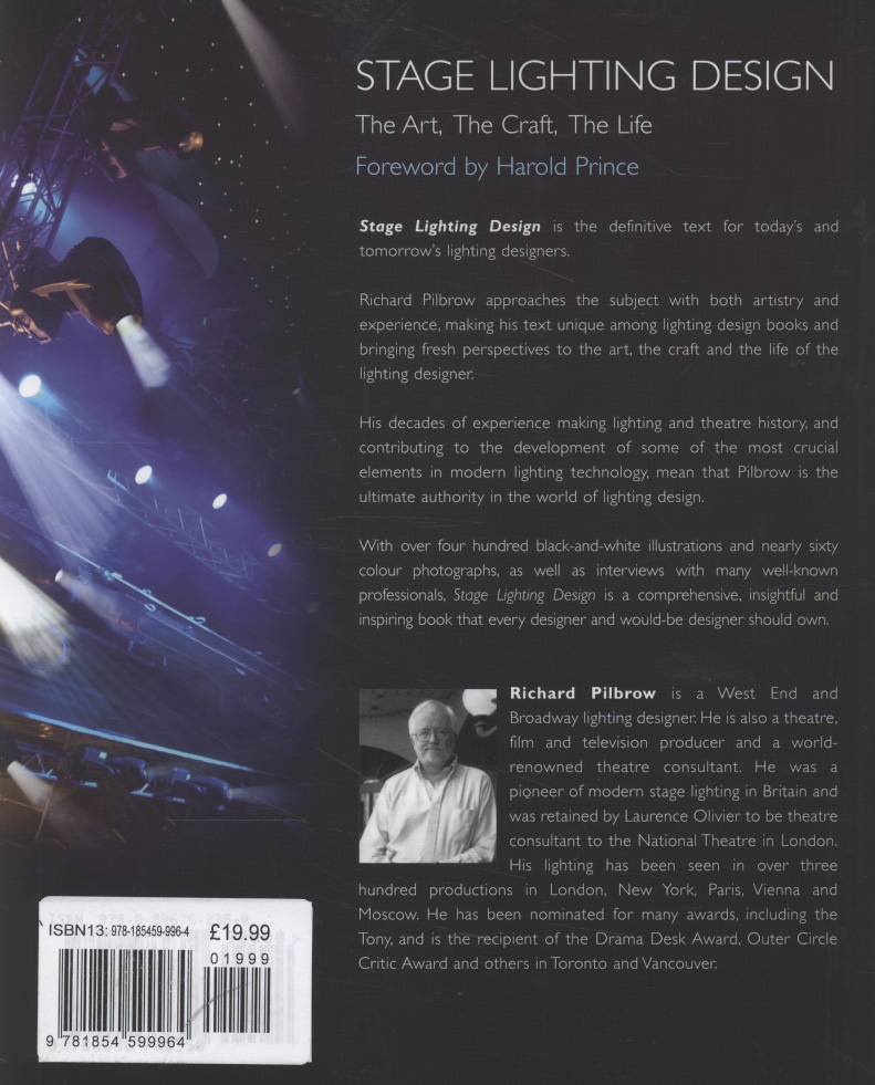 Stage lighting design the art, the craft, the life by Pilbrow