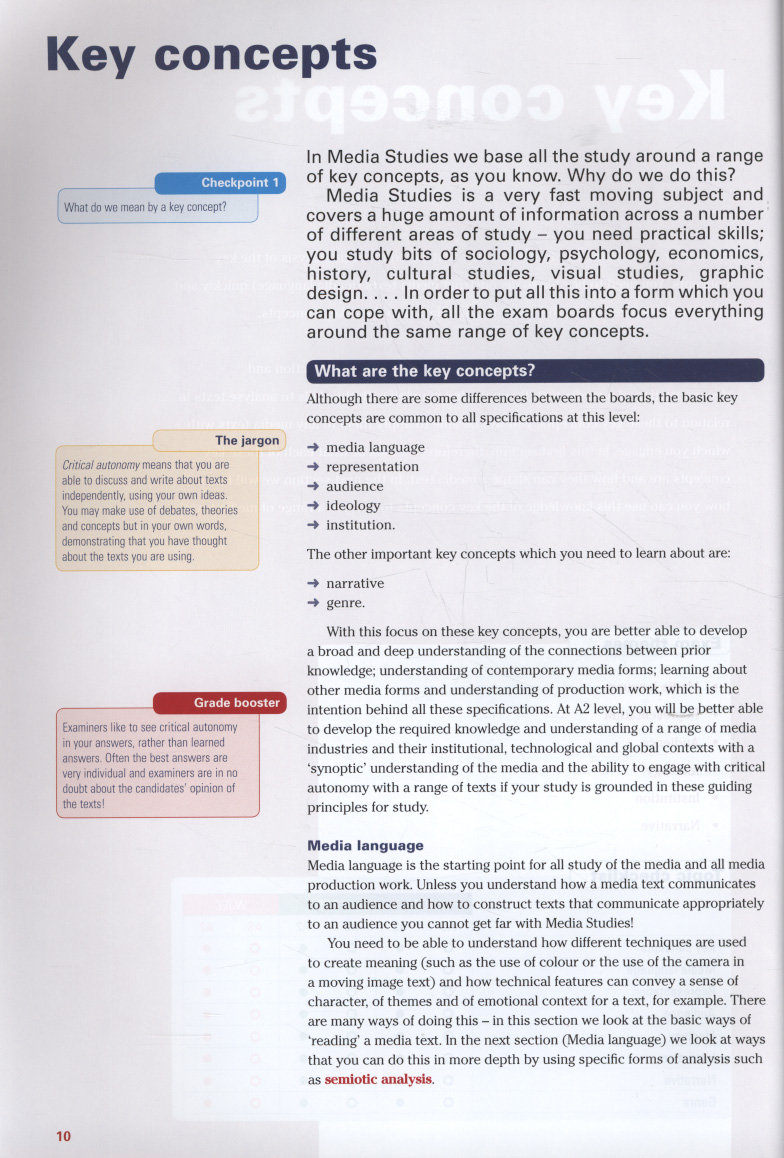 Media studies Alevel study guide revised and updated for 2008 by