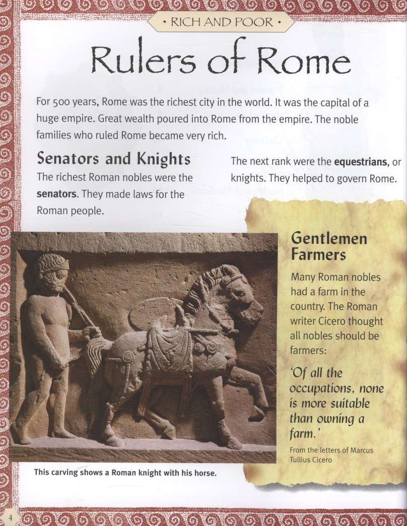 Life in The Past: Rich and Poor - In Ancient Rome by Dargie, Richard ...