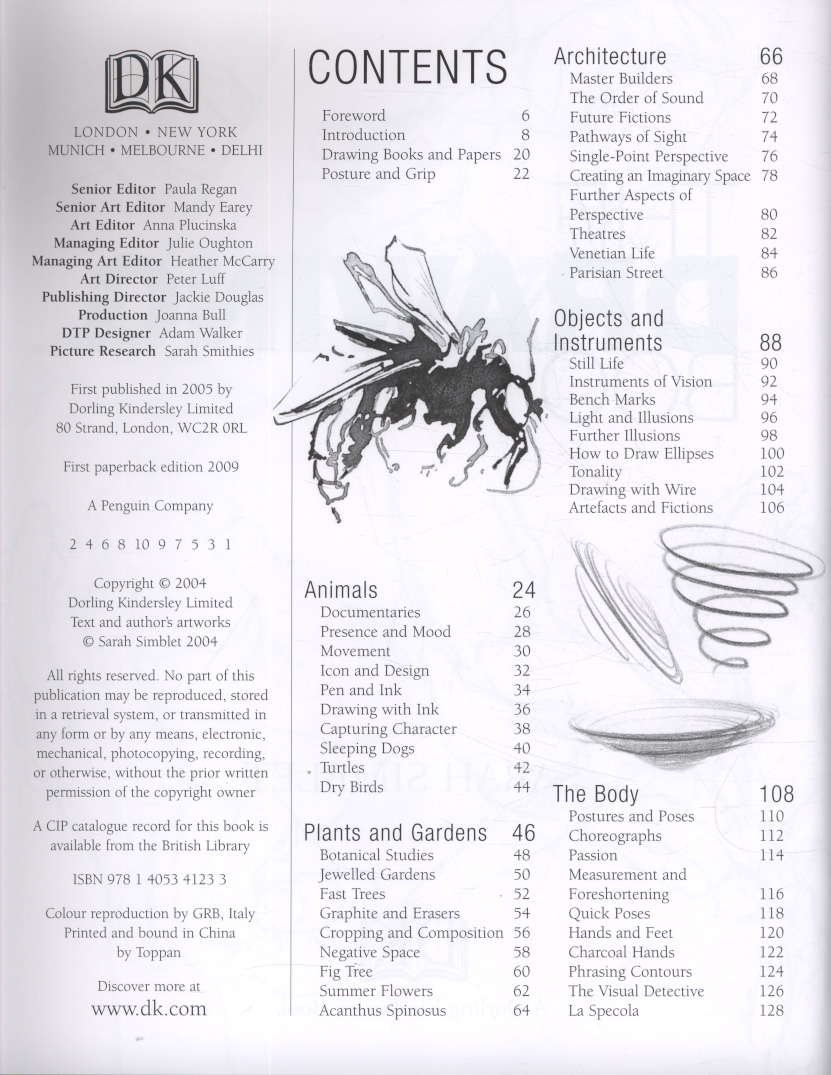 The drawing book by Simblet, Sarah (9781405341233) BrownsBfS