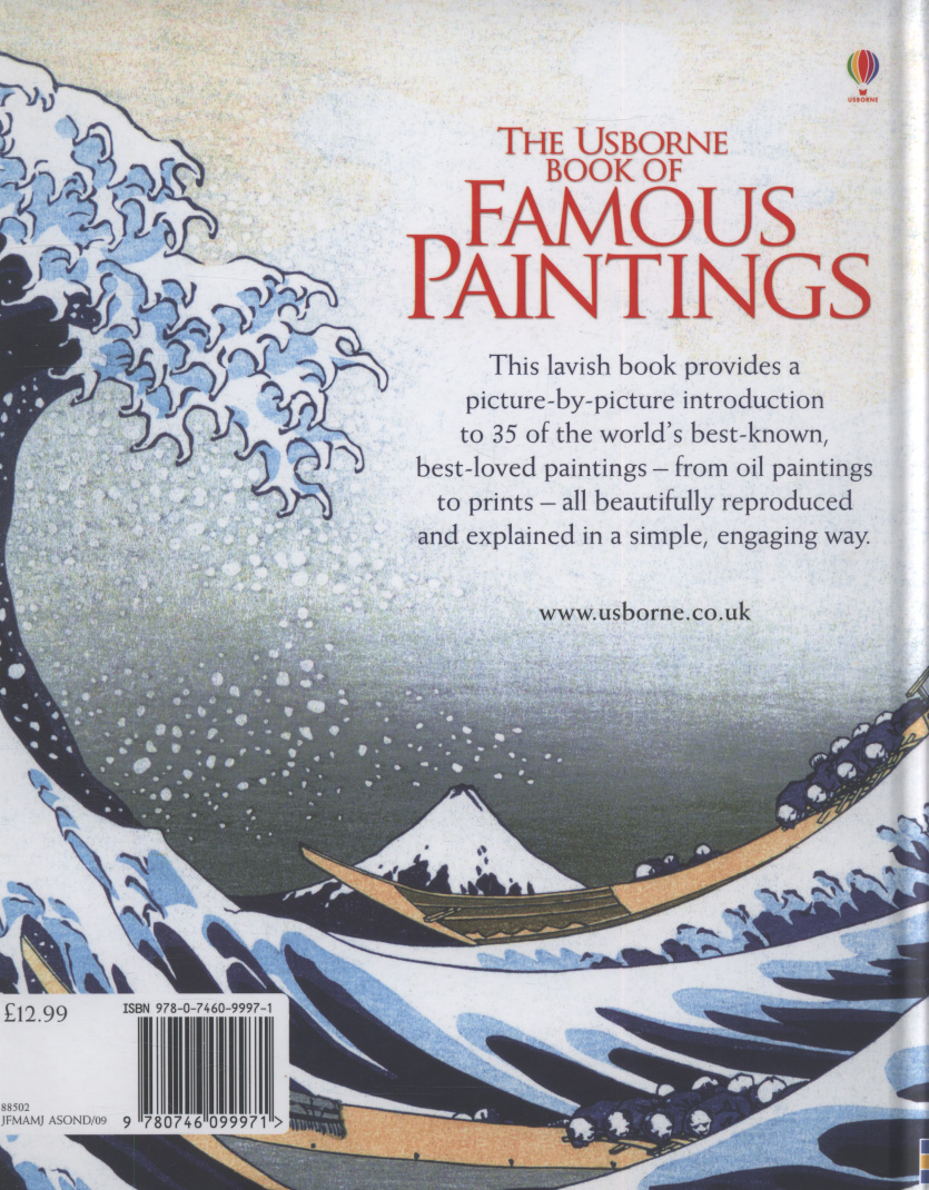The Usborne book of famous paintings by DICKINS, ROSIE (9780746099971