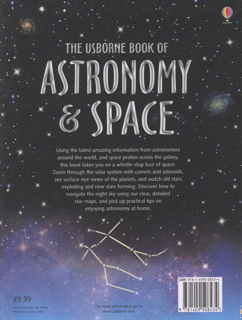 The Usborne book of astronomy & space by MILES, LISA (9781409508434