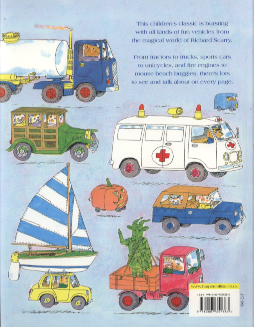 Richard Scarry�s cars and trucks and things that go by