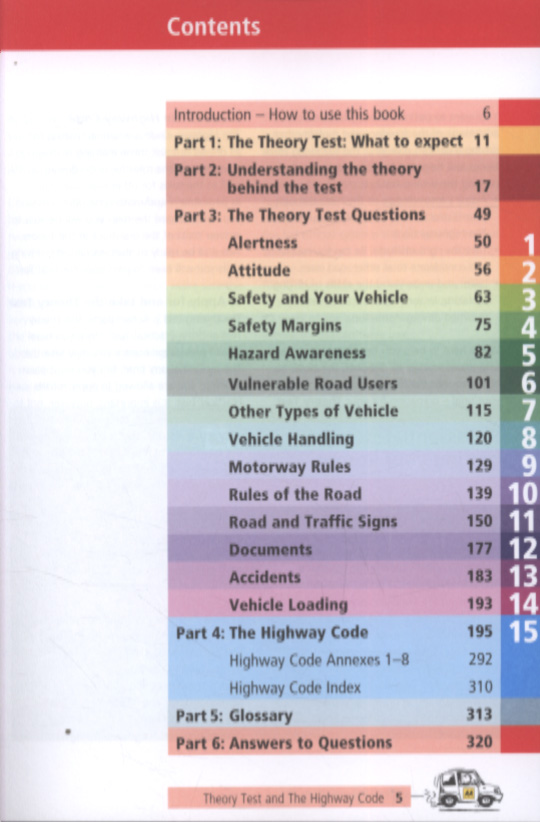 AA Theory Test and the Highway Code (9780749567170) | Browns Books