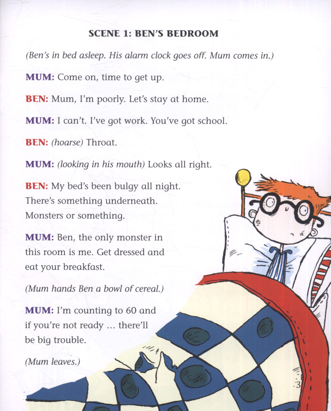 The monster under the bed by Dyer, Kevin (9780007336203) BrownsBfS