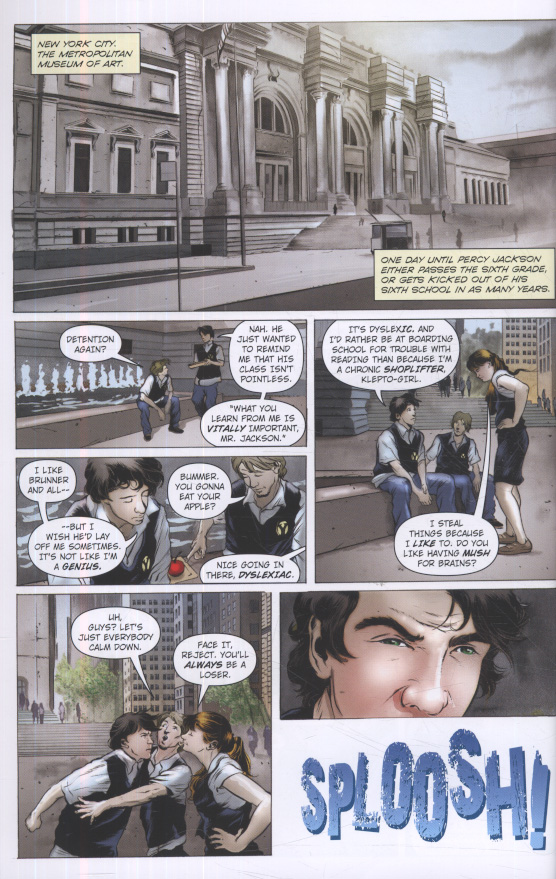 Percy Jackson and the lightning thief : the graphic novel