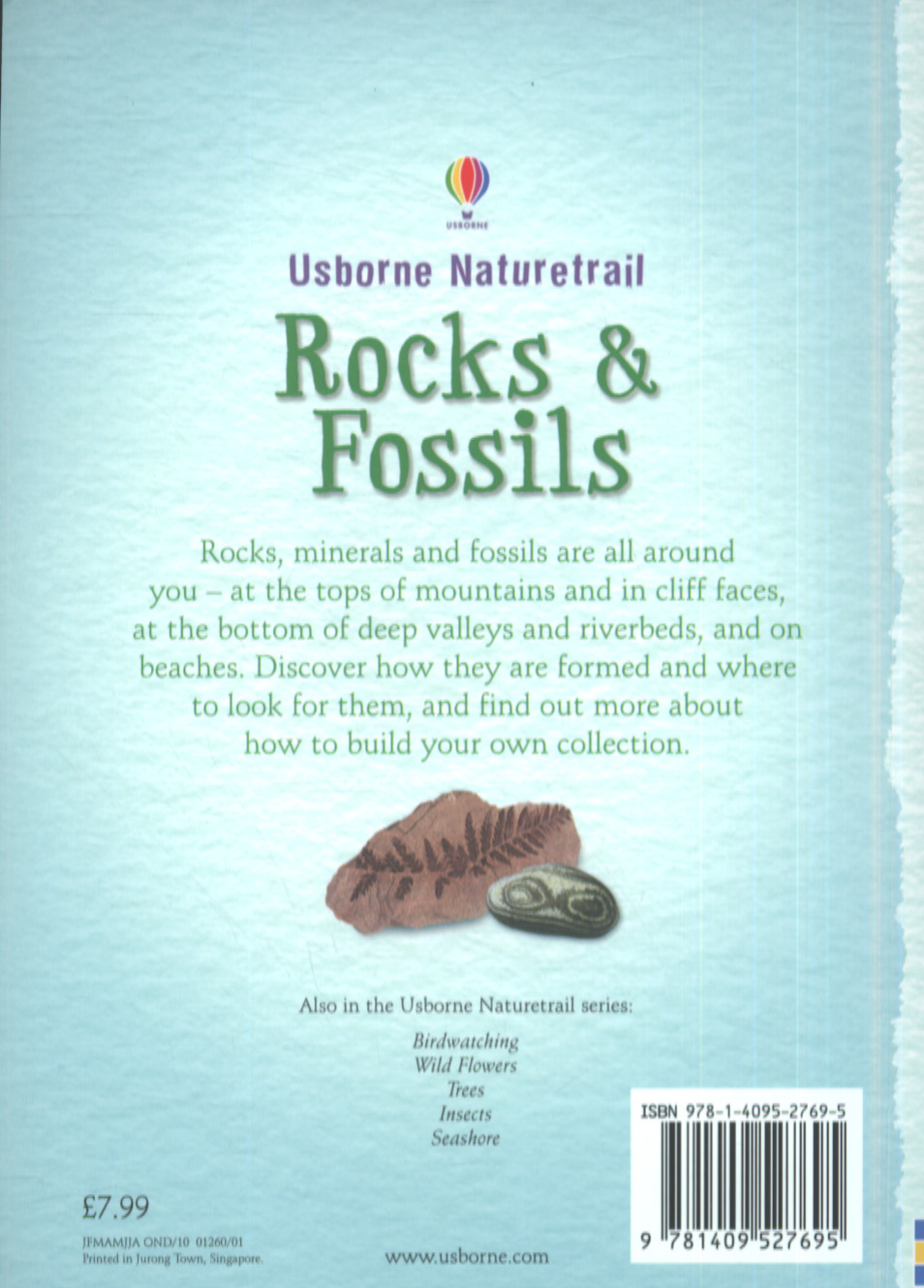 BOOKMEDI - Naturetrail Rocks & Fossils