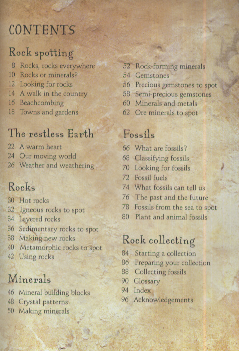 BOOKMEDI - Naturetrail Rocks & Fossils