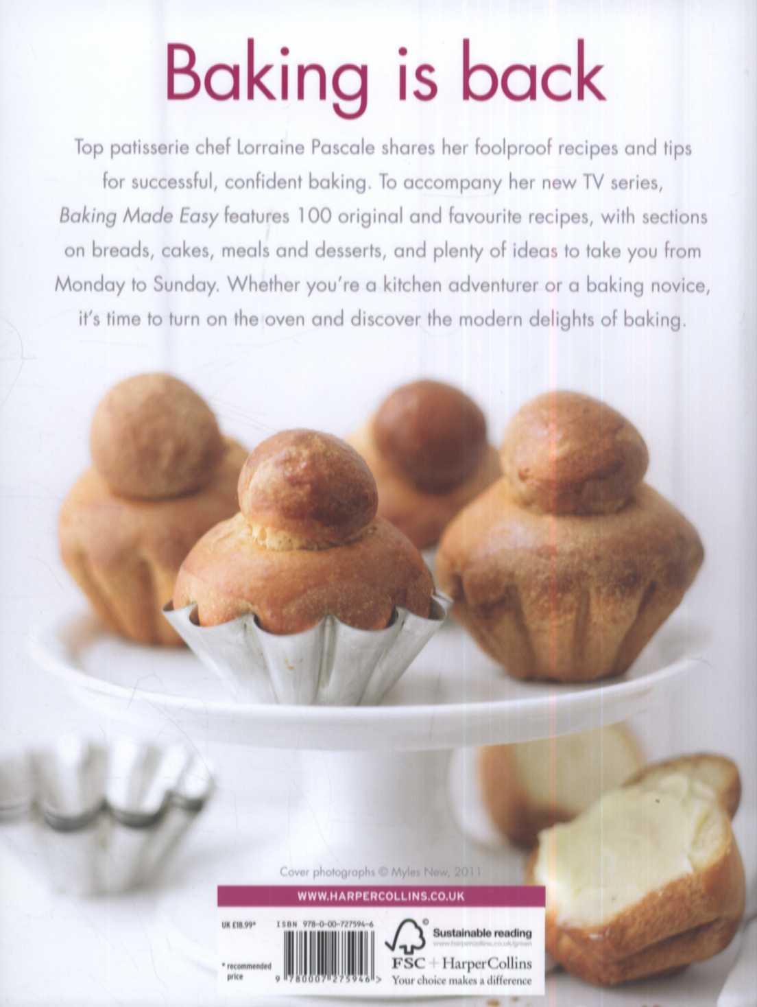 Baking made easy : 100 fabulous, easy to bake recipes by Pascale