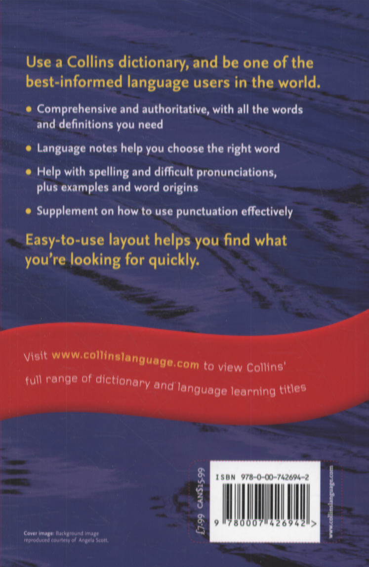 Collins English dictionary by Collins Dictionaries