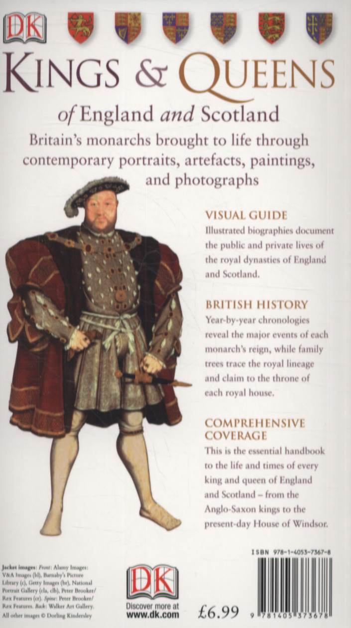 Kings & queens of England & Scotland by Fry, Somerset