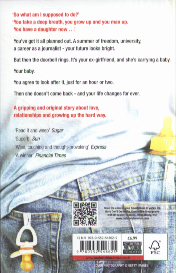 Boys Don T Cry By Blackman Malorie Brownsbfs
