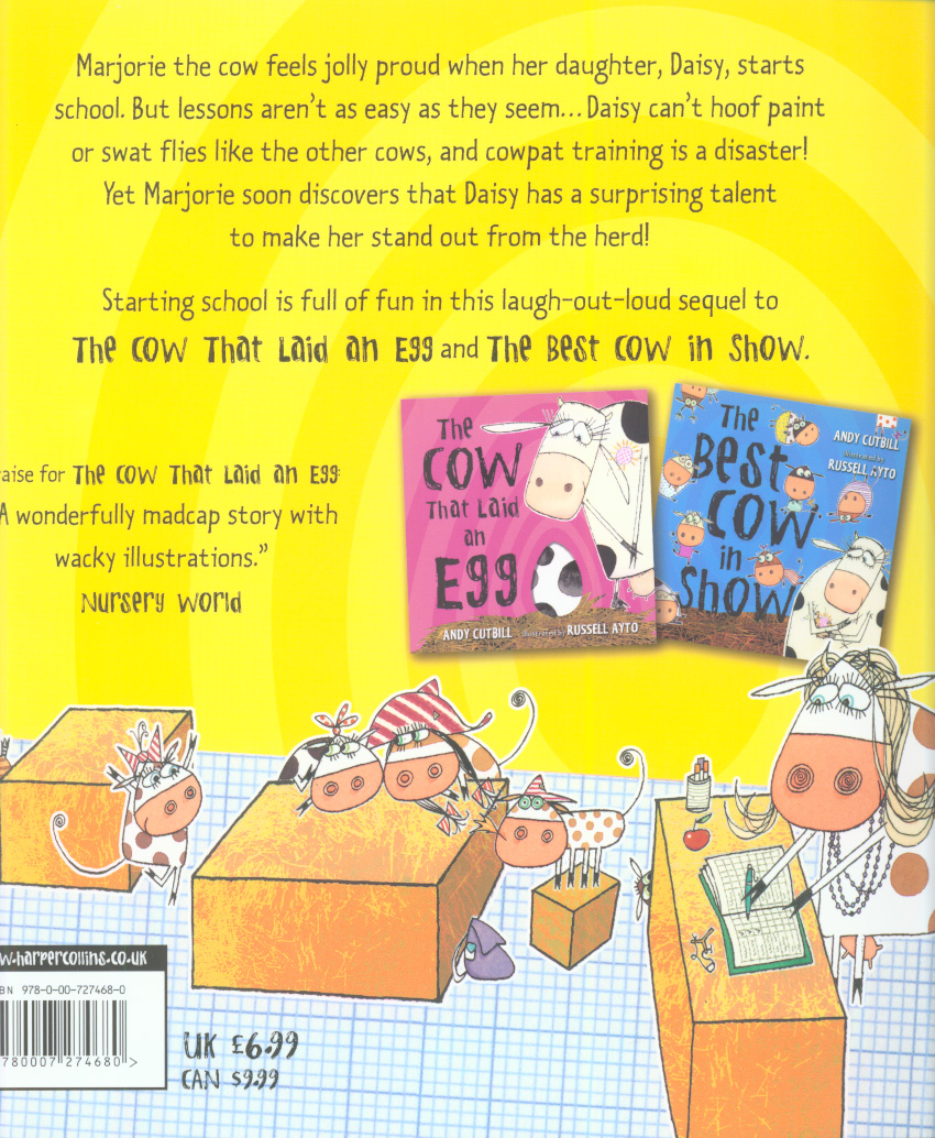 First Week at Cow School by Cutbill, Andy (9780007274680) | Browns Books