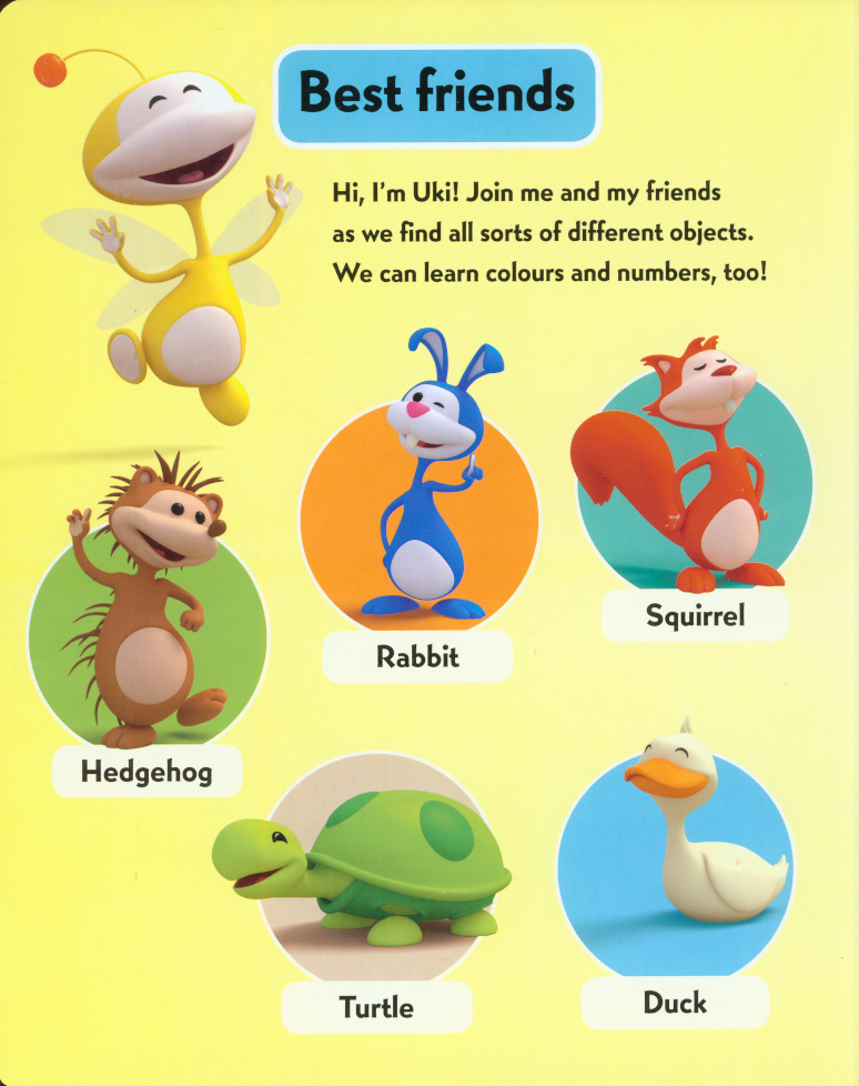Uki Words, Colours and Numbers (9781405260275) | Browns Books