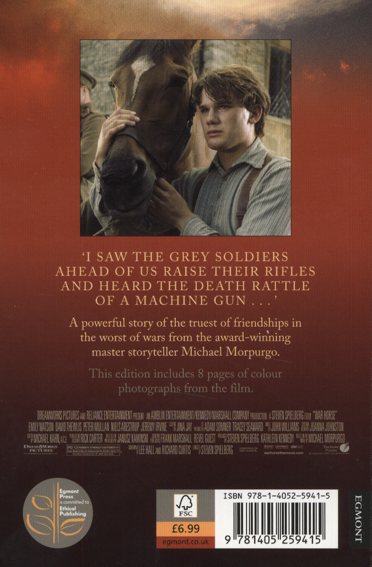 War horse by Morpurgo, Michael (9781405259415) | BrownsBfS
