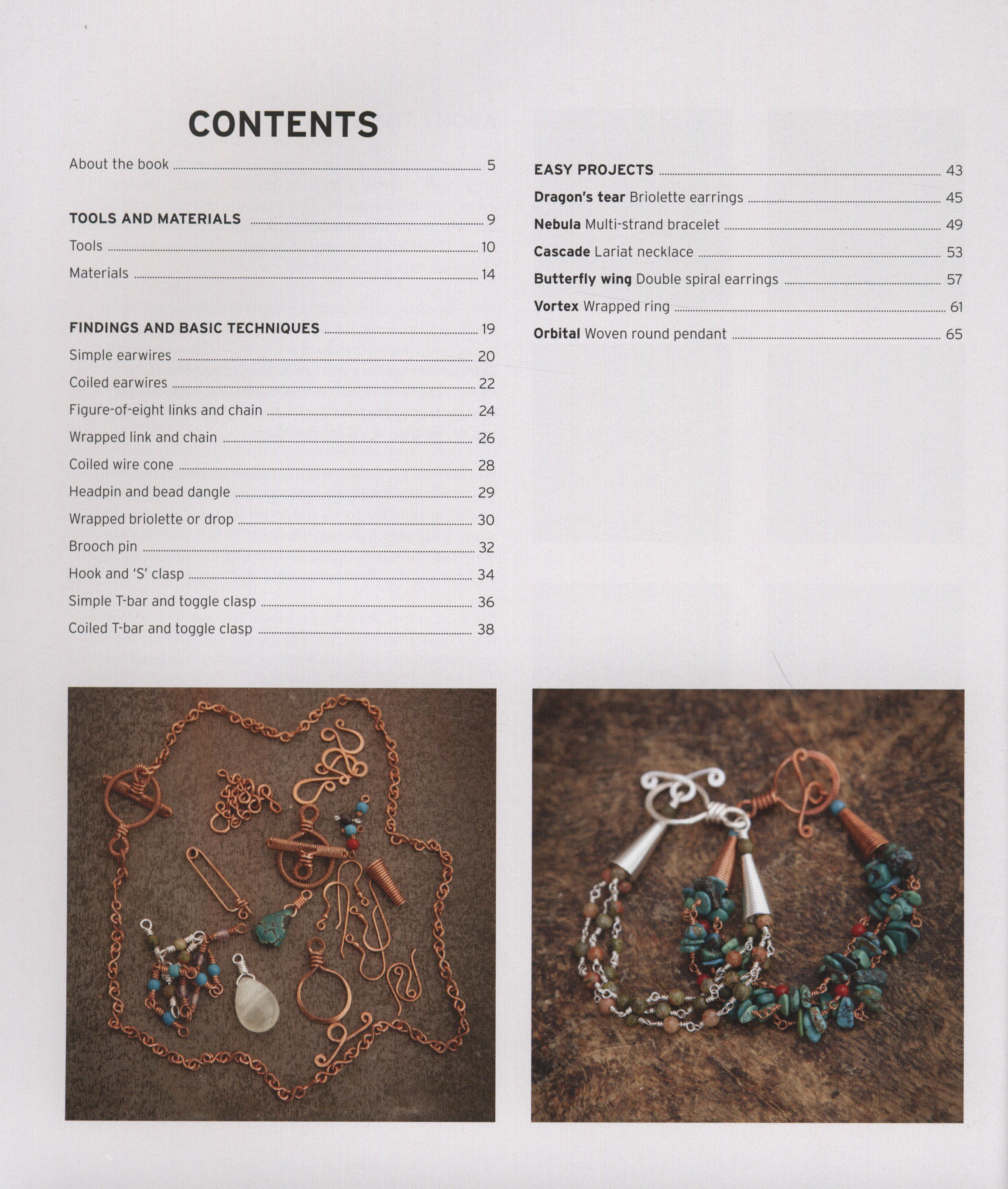 Wire jewelry masterclass wrapped, coiled and woven pieces using fine