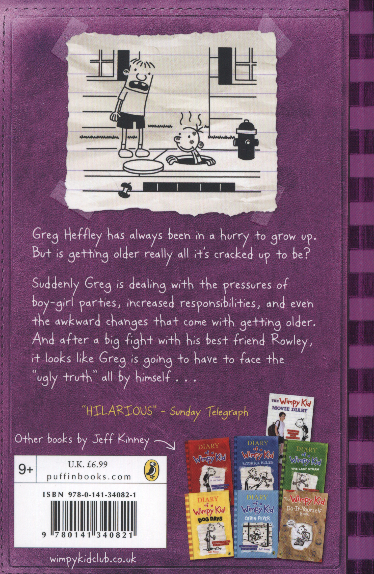 The ugly truth by Kinney, Jeff (9780141340821) | BrownsBfS