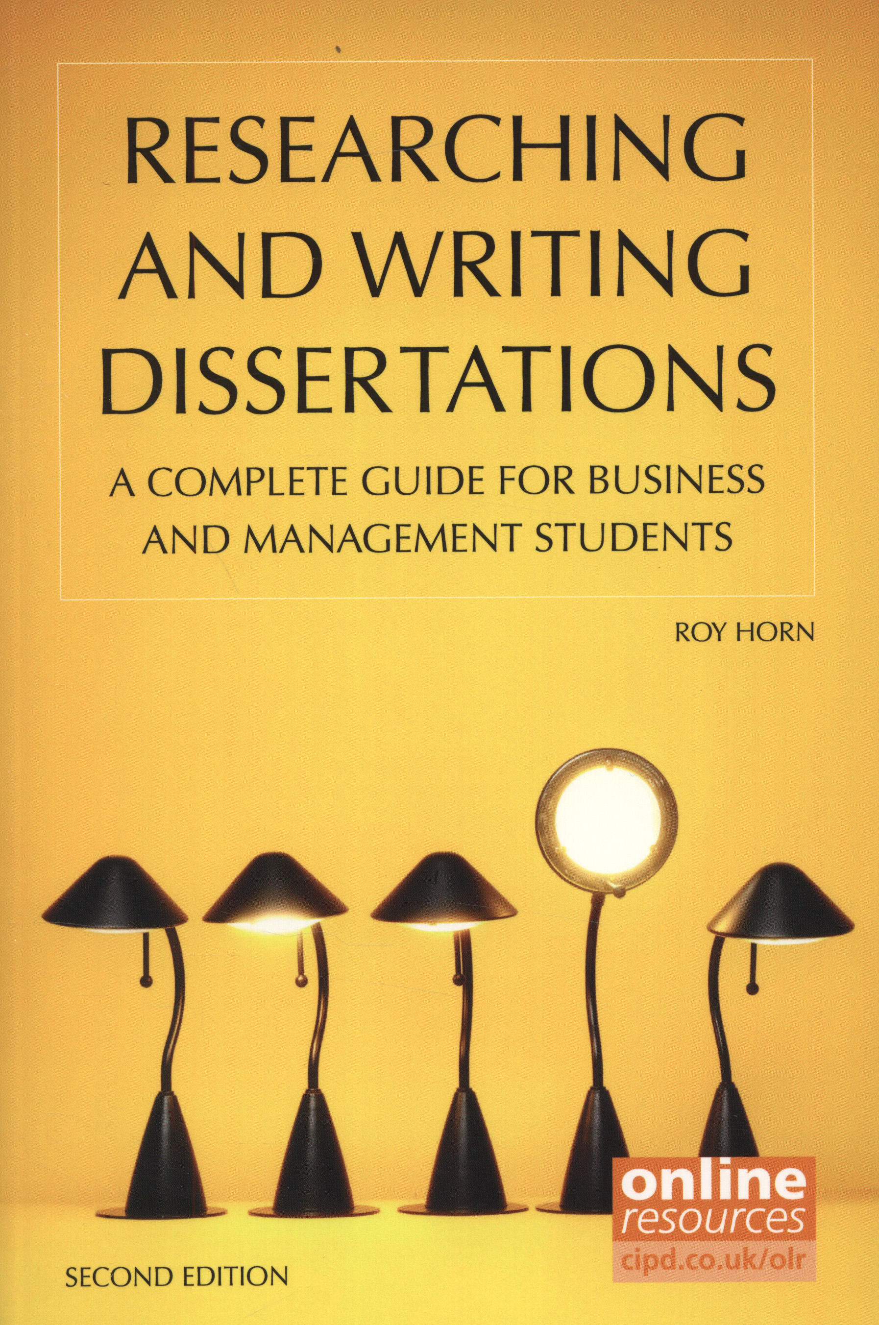 researching and writing dissertations in business and management