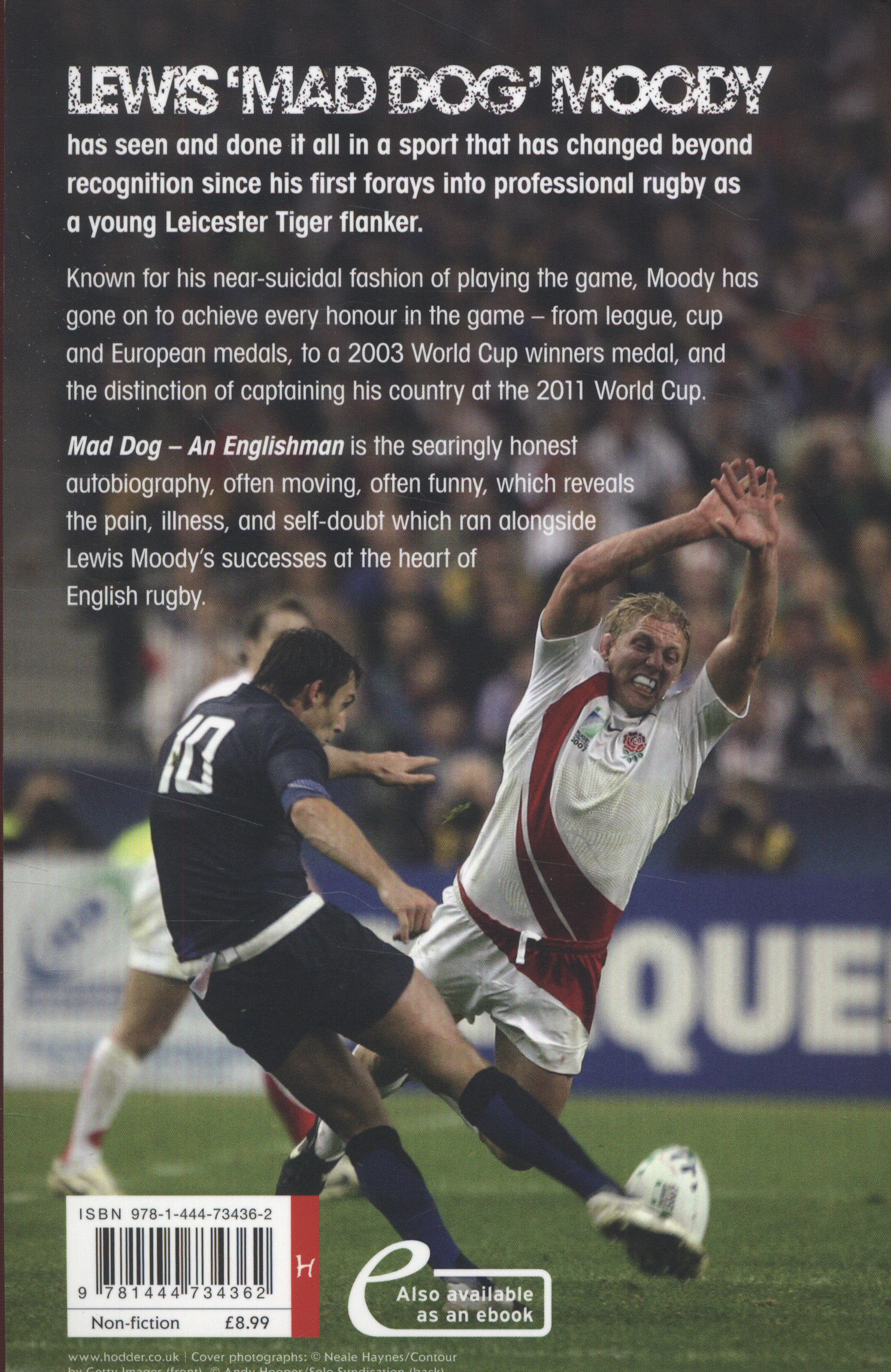 Mad Dog An Englishman My Life In Rugby By Moody Lewis - 