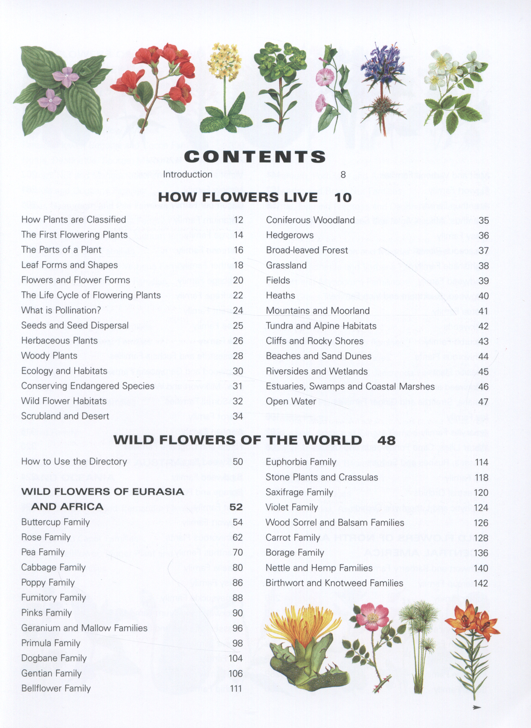 The illustrated encyclopedia of wild flowers & flora of the world an