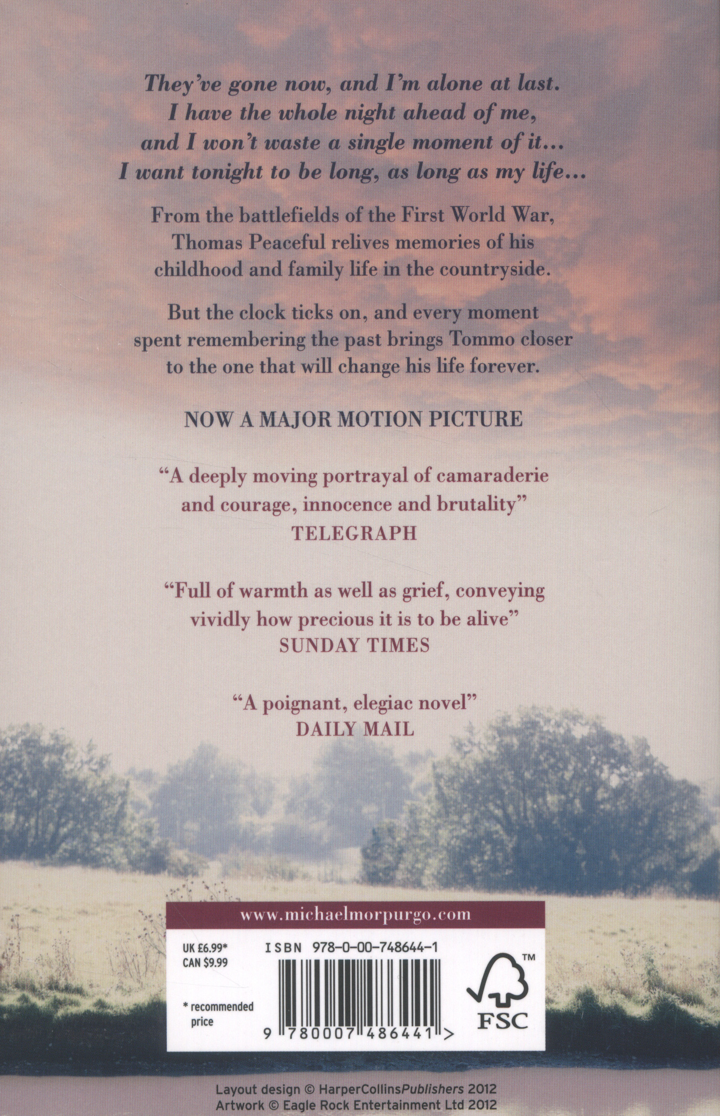 private-peaceful-by-morpurgo-michael-9780007486441-brownsbfs