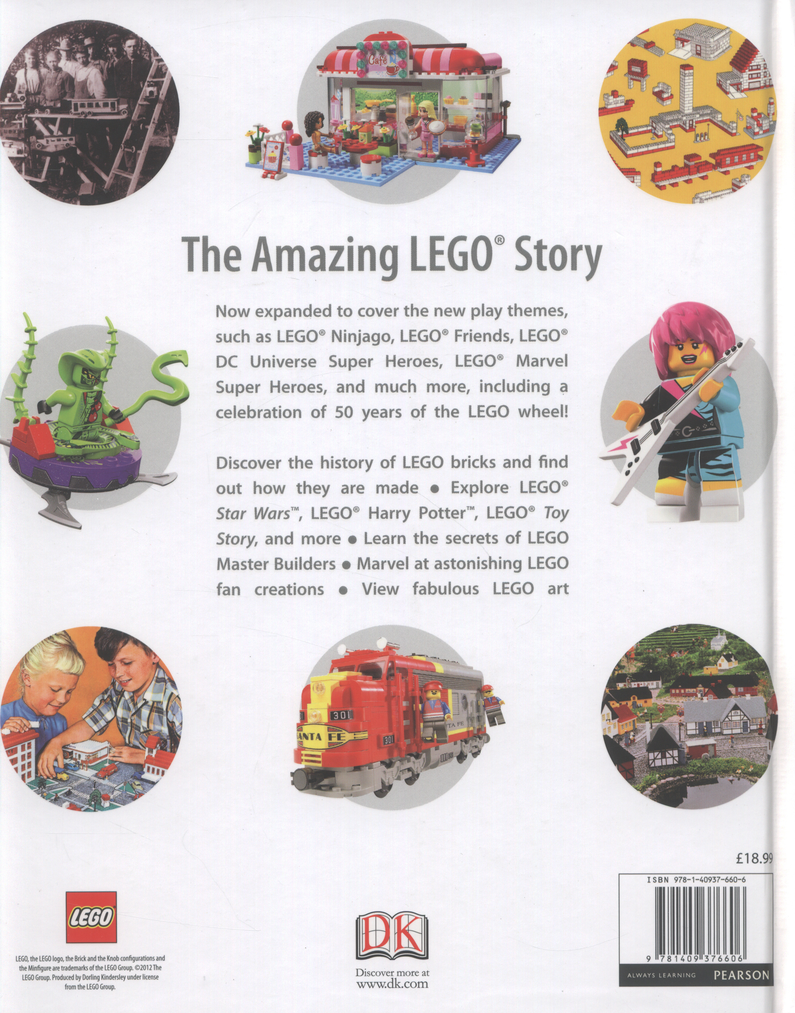 The LEGO book by Lipkowitz, Daniel (9781409376606) | BrownsBfS