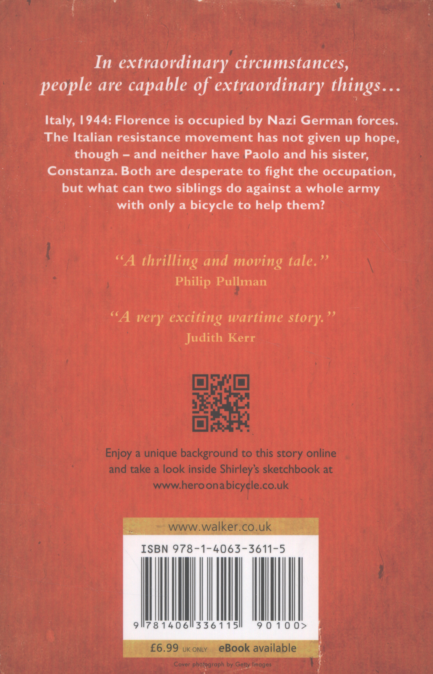 Hero on a bicycle a novel by HUGHES, SHIRLEY