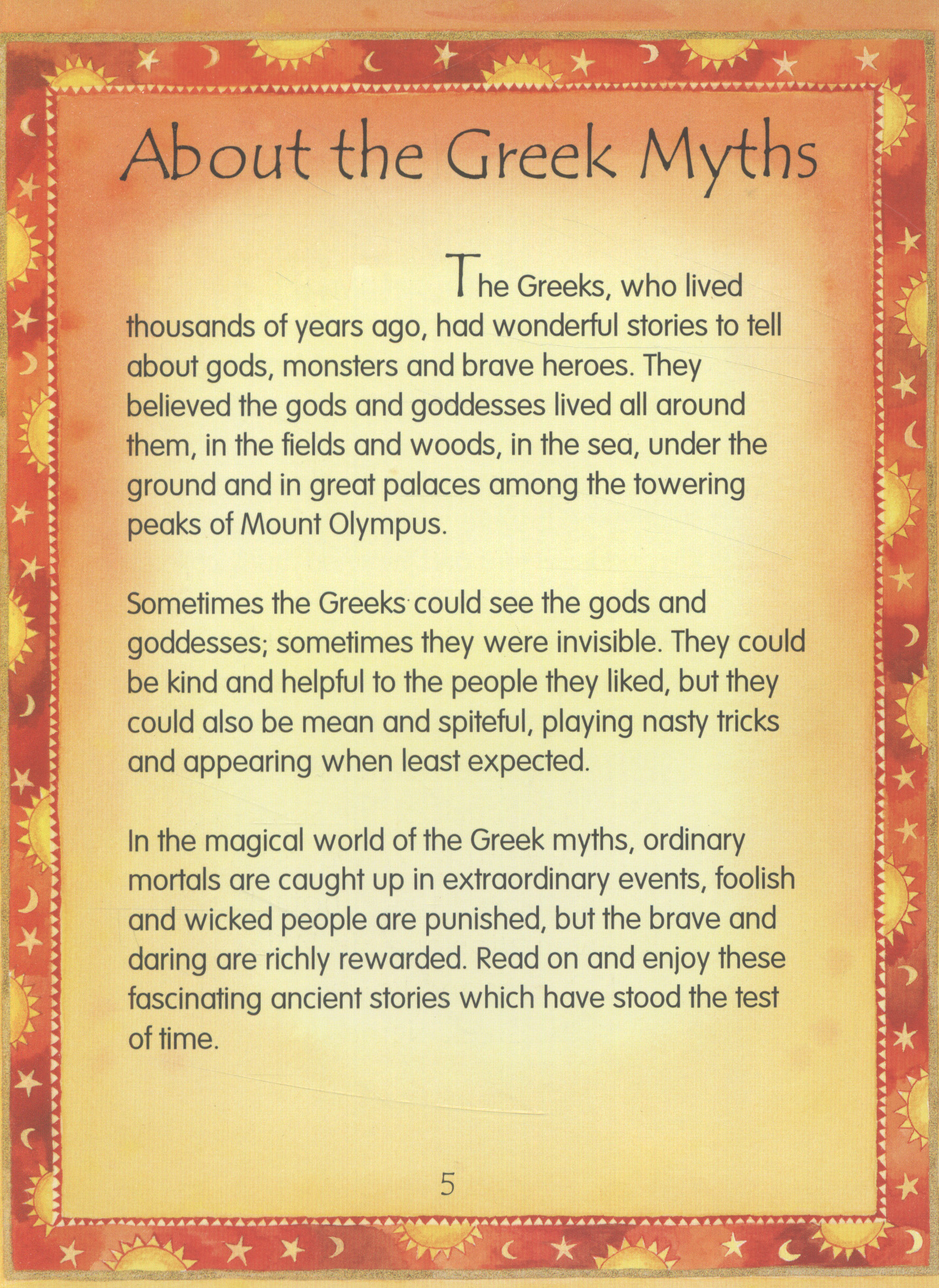 Usborne Greek myths by Amery, Heather (9781409557128) BrownsBfS