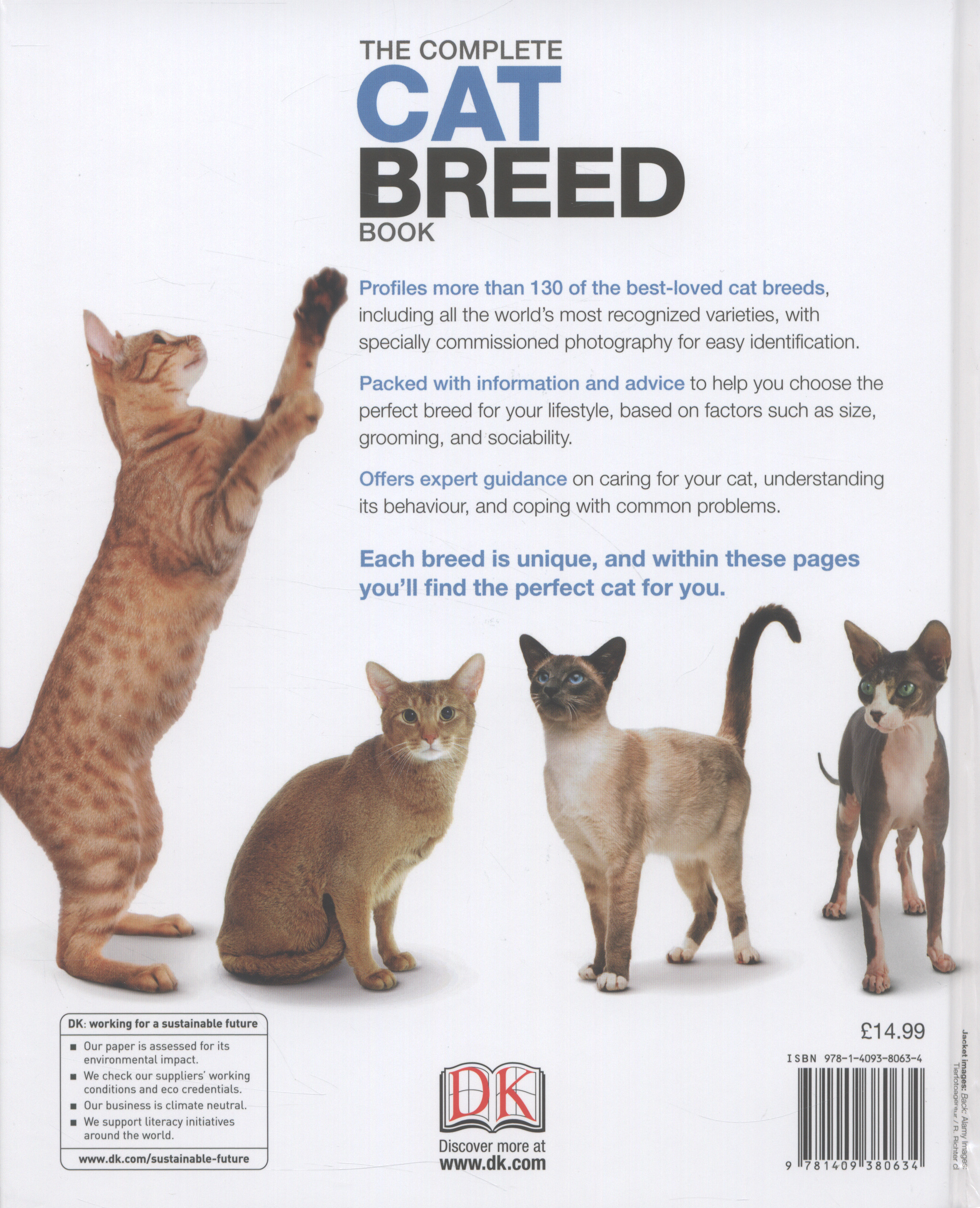 The complete cat breed book by DK (9781409380634) BrownsBfS