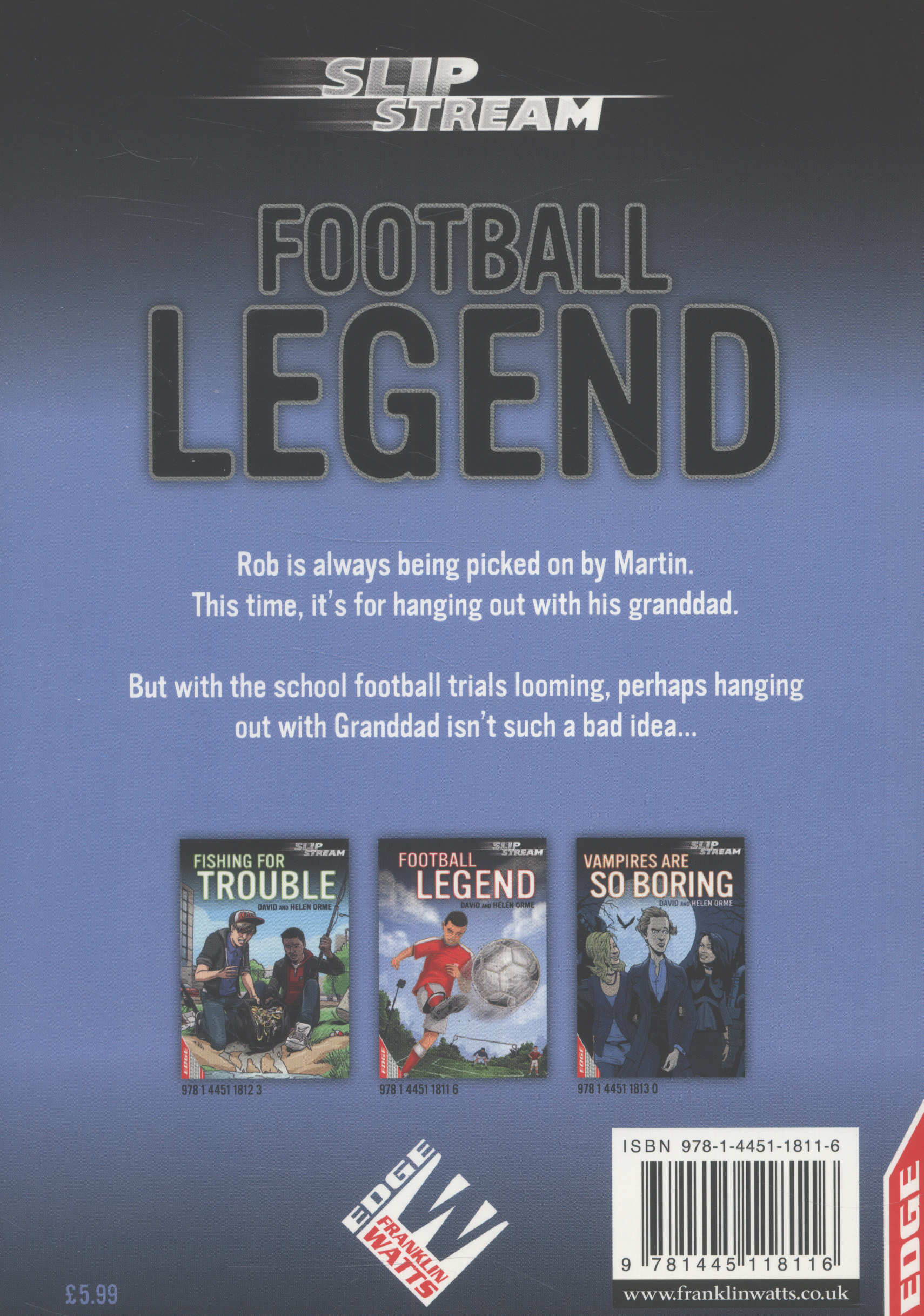 Football legend by Orme, David (9781445118116) BrownsBfS