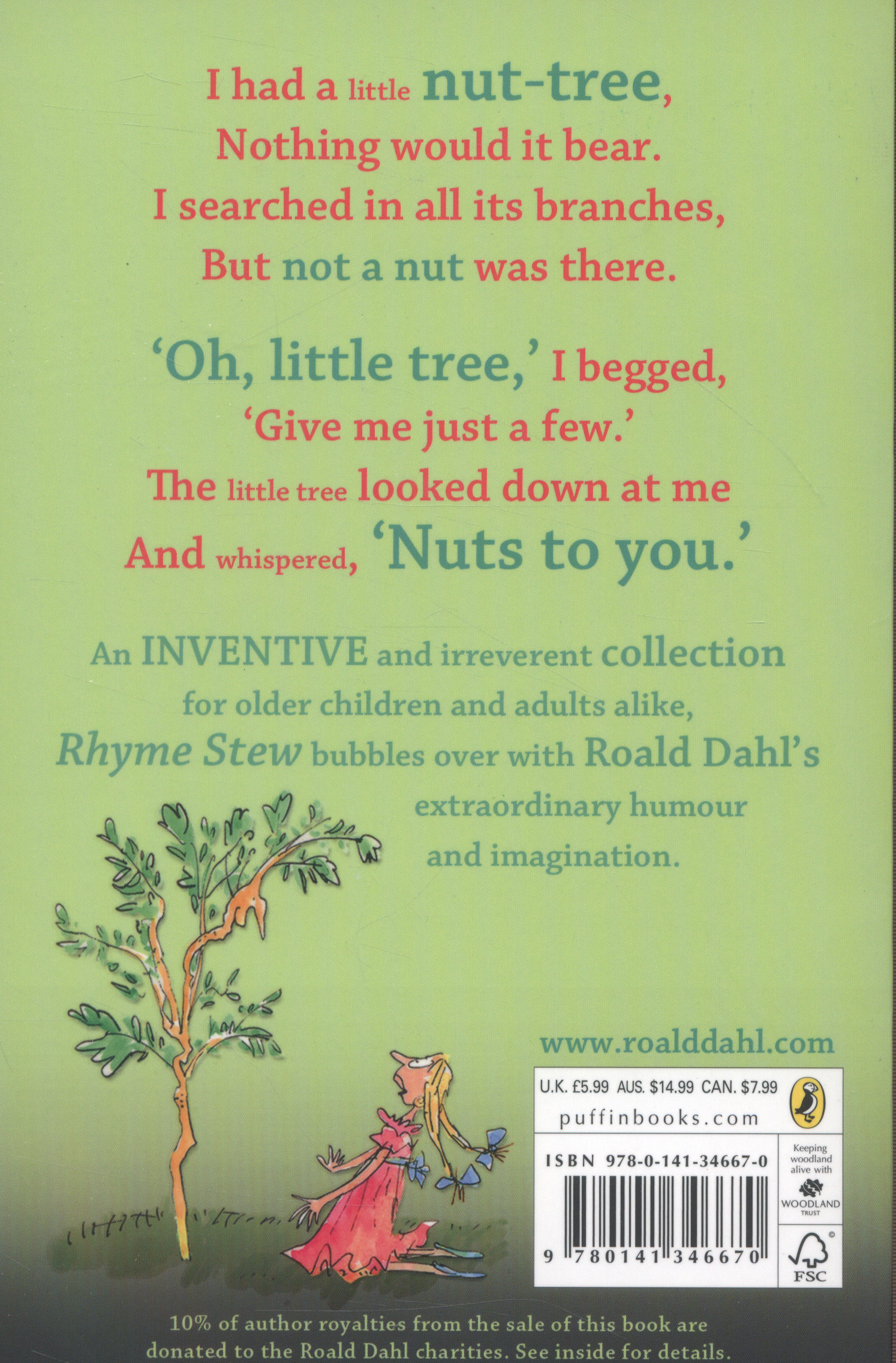 Rhyme stew by Dahl, Roald (9780141346670) BrownsBfS