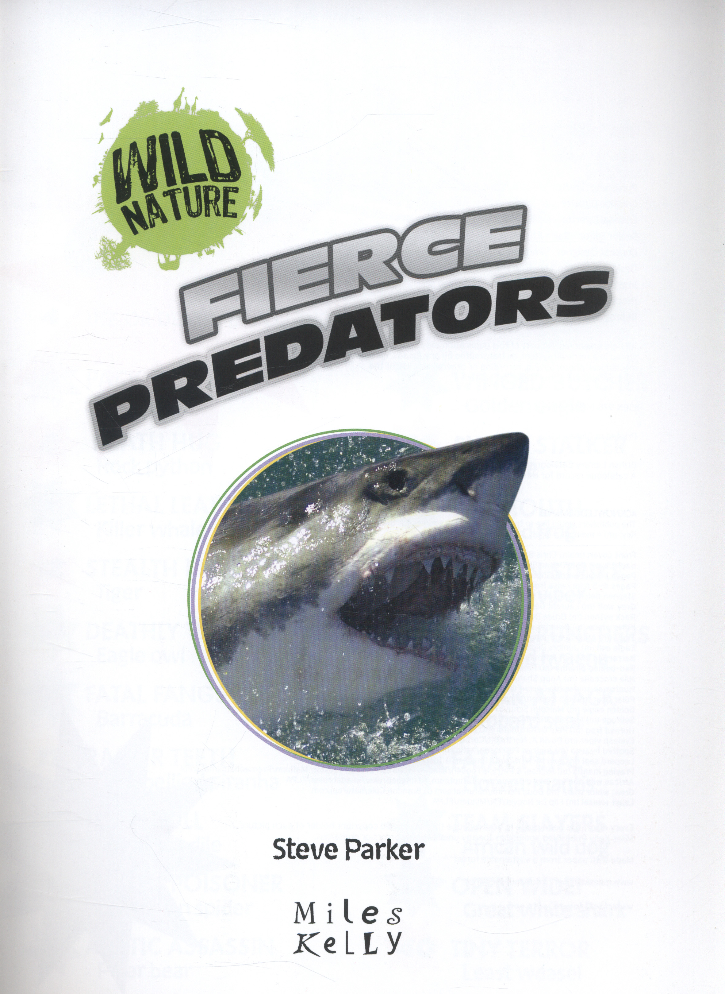 Wild Nature: Fierce Predators by Kelly, Miles (9781782090946) | Browns ...