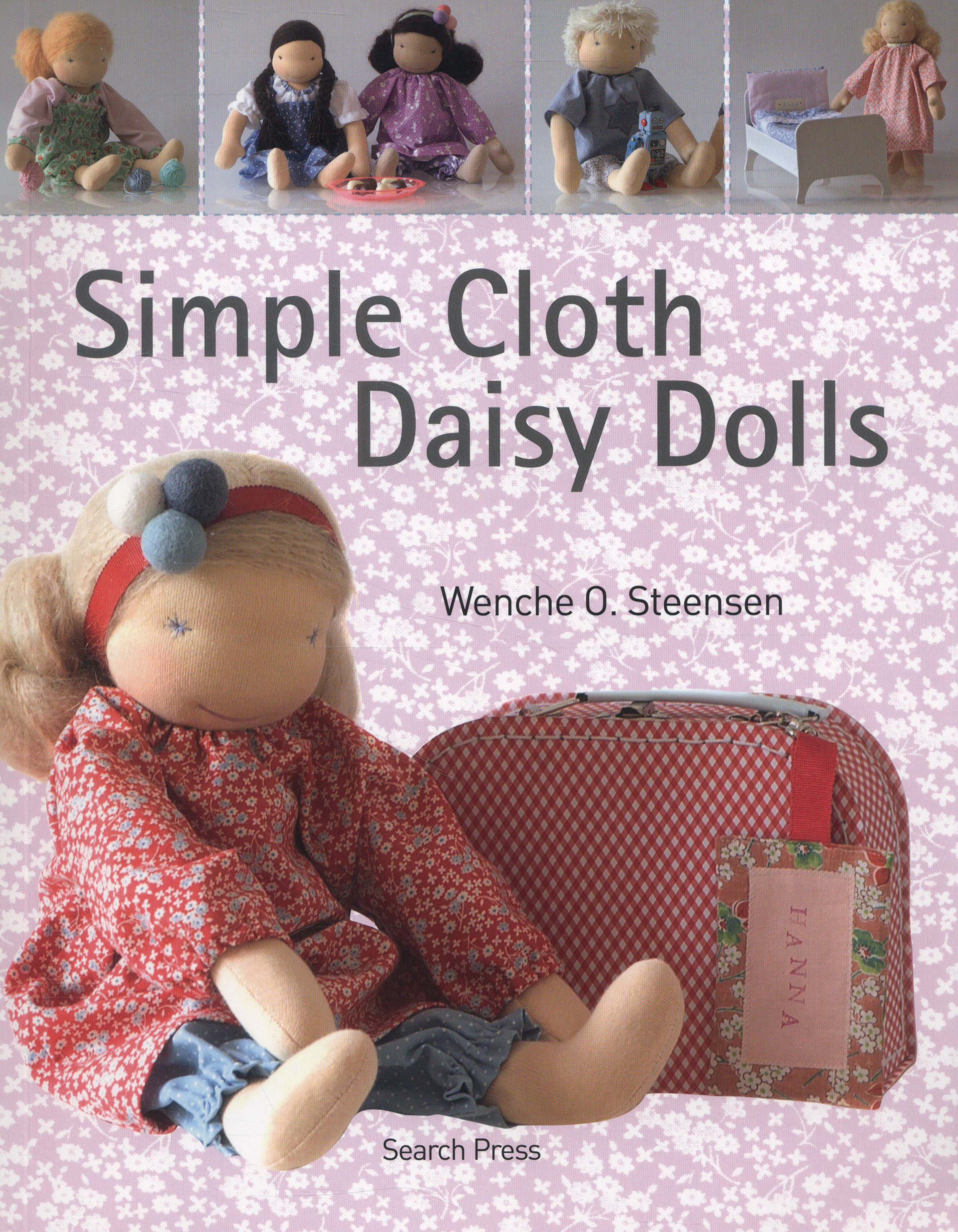 simple cloth daisy dolls