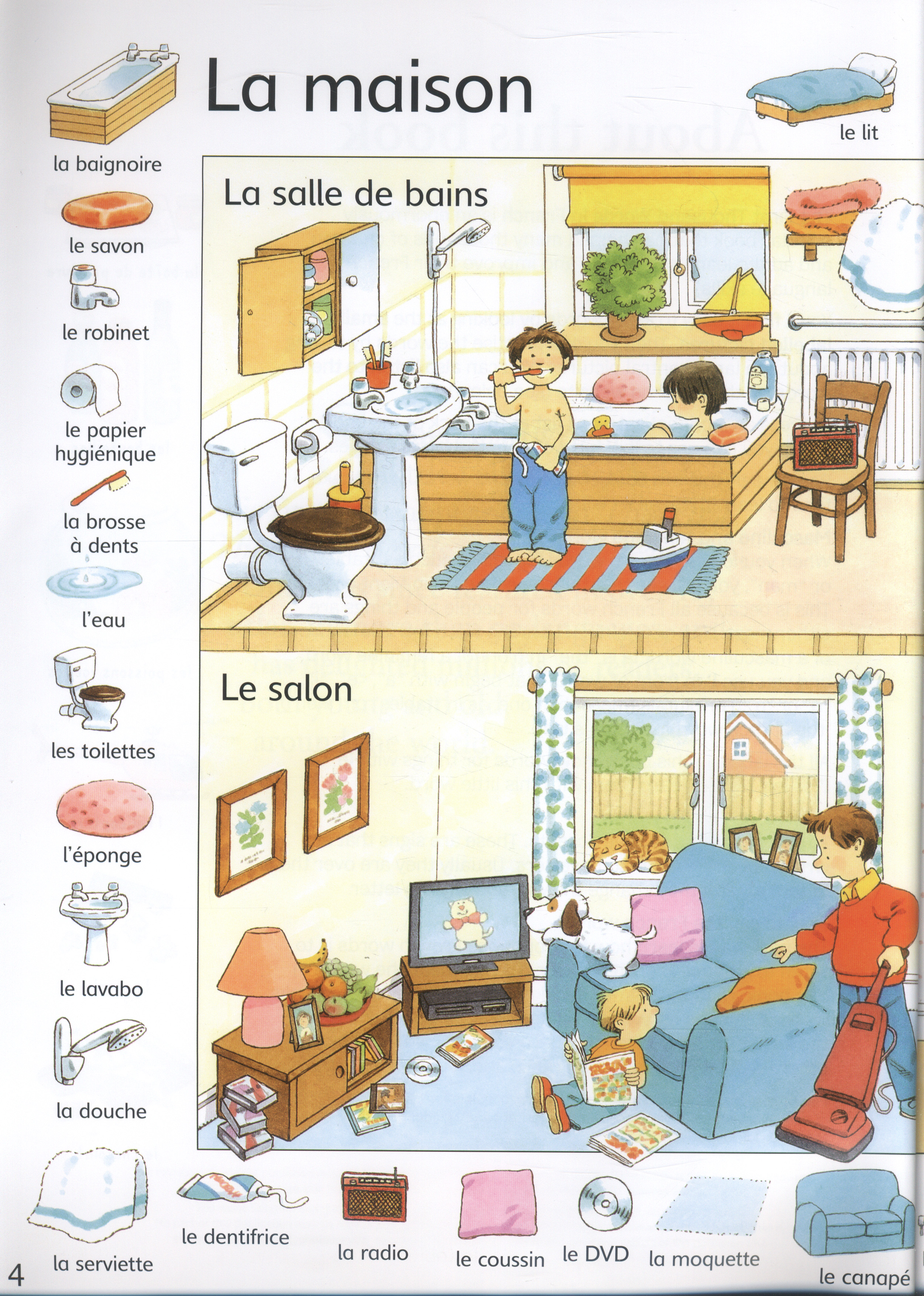 The usborne first thousand words in french by amery heather